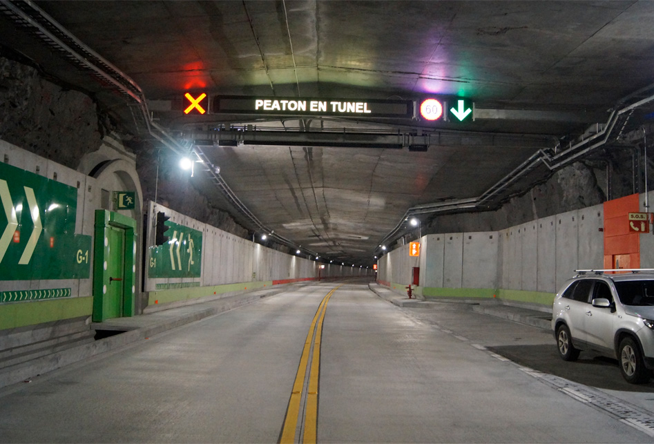 Paneles Fijos para Túneles