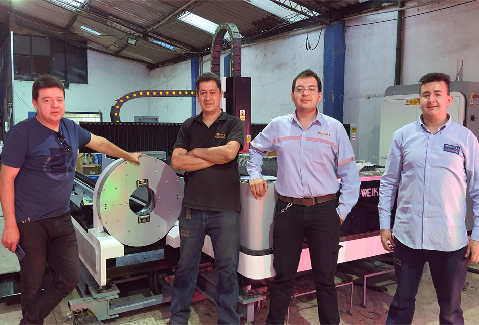 Cabezal láser de fibra óptica