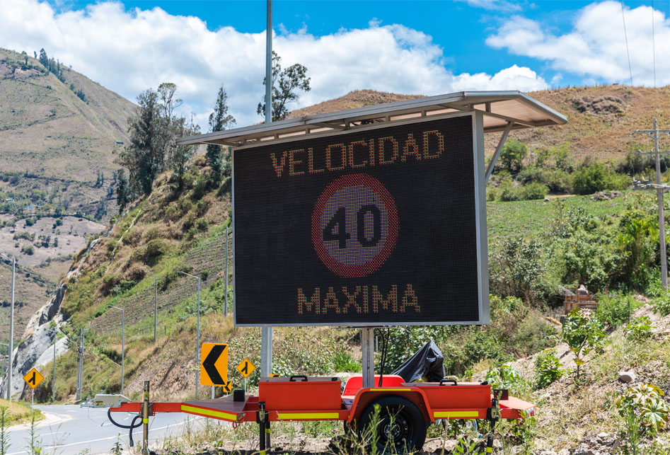 Gestión remota del panel móvil