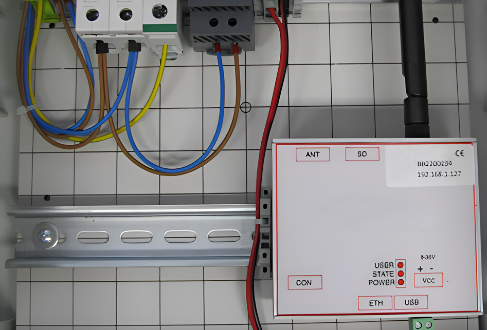 Computador embebido del sensor