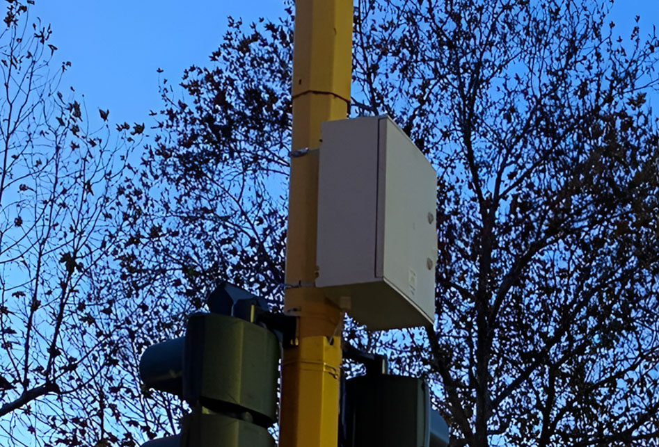 Antena Bluetooth del sensor