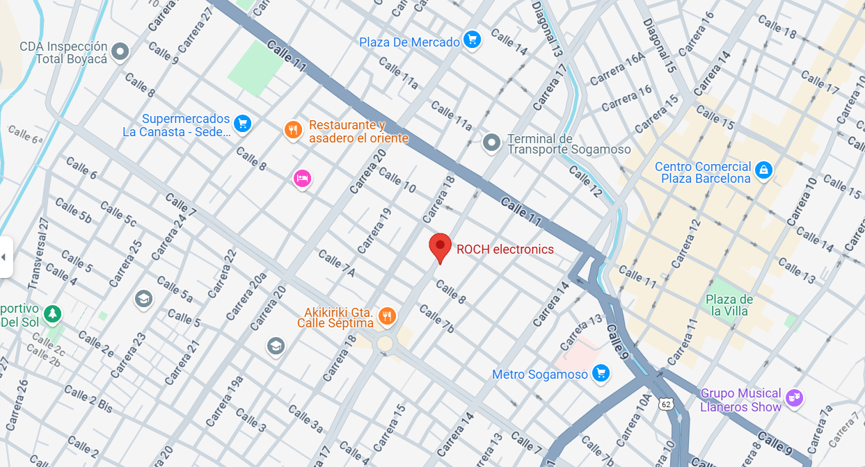 Ubicación de ROCH Electronics en Google Maps